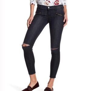 Current Elliott Soho Stiletto Caliber Destroyed Distressed Jeans Size 29‌‌‌
